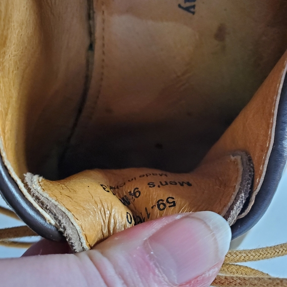 Johnston & Murphy Olive Green Suede Oxfords 9.5 - Picture 9 of 11